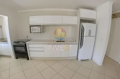 A cozinha ou kitchenette de Cobertura com vista mar e excelente localização