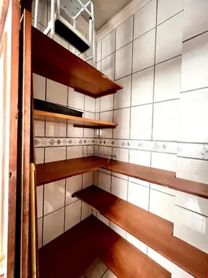 Uma ou mais camas em beliche num quarto em Jurere