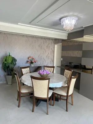 A planta de Belíssimo Apartamento com Vista para o mar