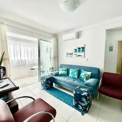 539 - Apartamento 2 dormitórios na praia de Bombas