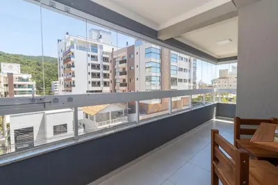 Uma varanda ou terraço em 518 - Apartamento com 3 quartos em Bombas