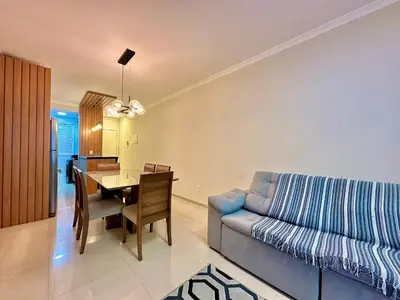 Uma área de estar em 518 - Apartamento com 3 quartos em Bombas