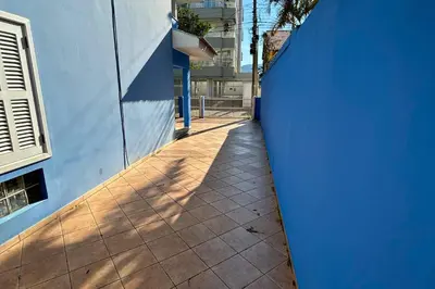 O edifício onde a casa de férias está situado