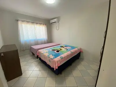 Uma cama ou camas num quarto em Cód 7 - Casa espetacular a 150 metros do mar