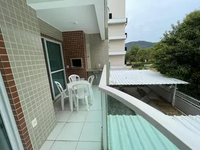 Uma varanda ou terraço em Cód 34 - Apartamento a 80 metros do Mar