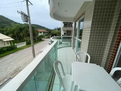 Uma varanda ou terraço em Cód 36 - Apartamento a 80 metros do Mar