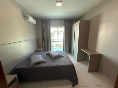 Uma cama ou camas num quarto em Cód 39 - Apartamento a 80 metros do Mar