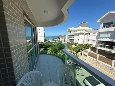 Uma varanda ou terraço em Cód 39 - Apartamento a 80 metros do Mar