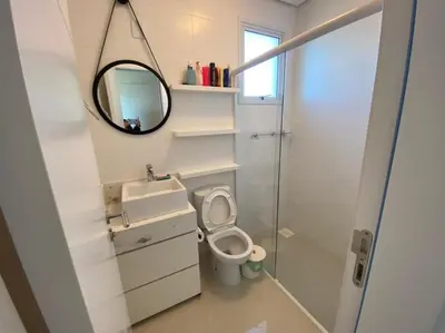 Uma casa de banho em cód 20 - Apartamento frente mar com vista