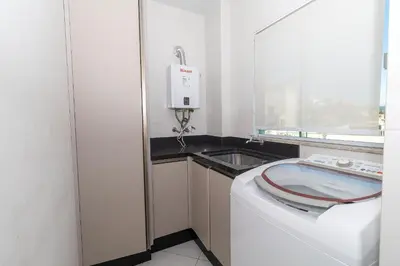 A planta de Nona Marta 201 - Apto 3 quartos à 100 metros da Praia do Centro