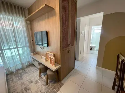 A planta de Cód 72 - Apartamento aconchegante á 80 m do mar