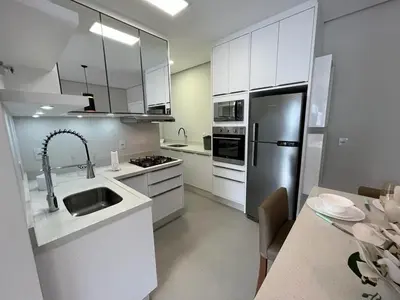 A planta de Cód 90 - Apartamento á 150m do mar