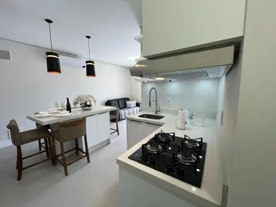 A planta de Cód 90 - Apartamento á 150m do mar