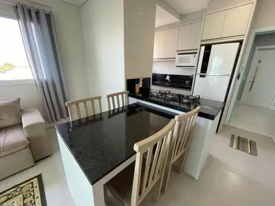 A cozinha ou kitchenette de Cód 126 - Apartamento aconchegante com 3 dormitórios