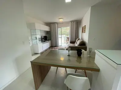 A cozinha ou kitchenette de Cód 85 - Apto aconchegante no Solar das Alamandas
