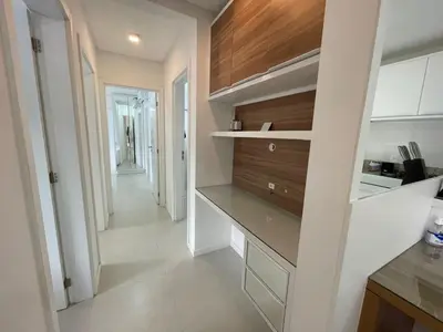 A cozinha ou kitchenette de Cód 85 - Apto aconchegante no Solar das Alamandas