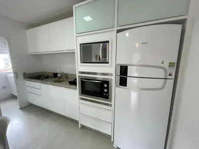 A cozinha ou kitchenette de Cód 85 - Apto aconchegante no Solar das Alamandas