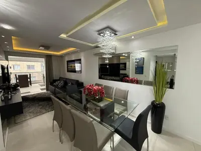 A planta de Cód 63 - Excelente apartamento de 2 suítes