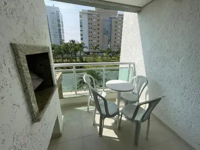 Uma varanda ou terraço em cód 24 - Apartamento deslumbrante