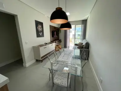 Uma área de estar em Cód 69 - Apto com 3 dorm no Millenium Palmas