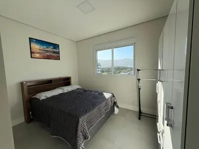 Uma cama ou camas num quarto em Cód 69 - Apto com 3 dorm no Millenium Palmas