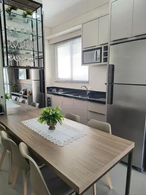 A planta de Praia de Palmas - Lindo Apartamento