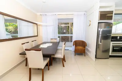 A cozinha ou kitchenette de 379 - Maravilhoso apto 2 quartos na Lagoinha