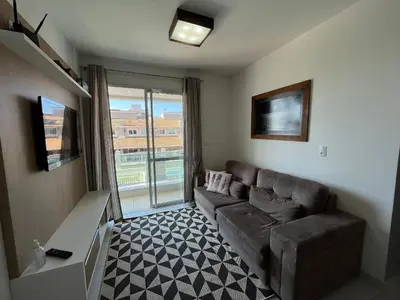 A planta de Cód 74 - Apartamento á 80m do mar