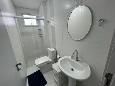 A planta de Cód 74 - Apartamento á 80m do mar