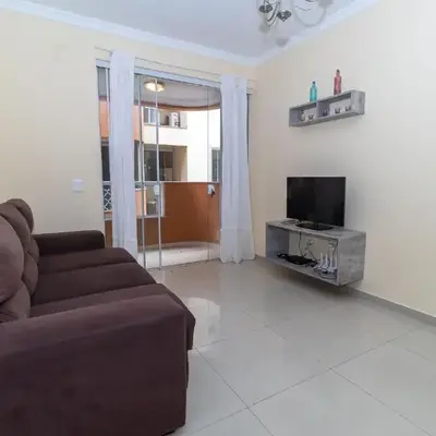 050 - Apartamento 2 dorm para 6 pessoas em Bombas