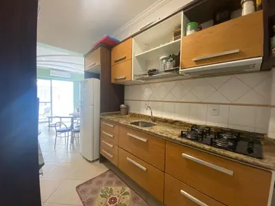 A cozinha ou kitchenette de 318 - Apartamento 02 Dormitórios com Piscina