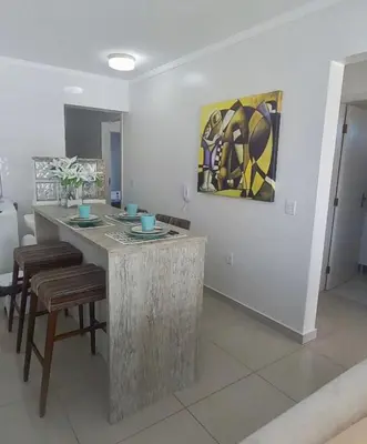 A planta de Apartamento Praia de Porto Belo, Balneario Pereque, SC