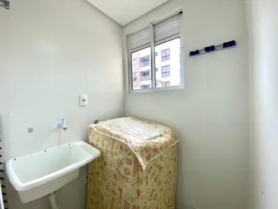 A planta de Apartamento 2 quartos na praia de Bombas