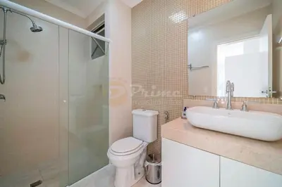 Uma casa de banho em Linda Cobertura Praia de Lagoinha