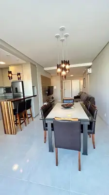 Uma área de estar em ANSNEGOCIOS APTO 3 SUÍTES PRAIA MARISCAL 201 Bayside