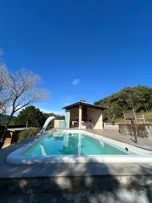 A piscina em ou perto de Praia de Palmas- Suíte 02