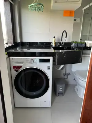 A cozinha ou kitchenette de Bombinhas