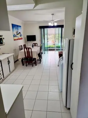 A cozinha ou kitchenette de Res Palmeiras Bombinhas Centro