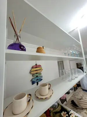 A planta de 201- Apartamento Bombas com vista lateral do mar