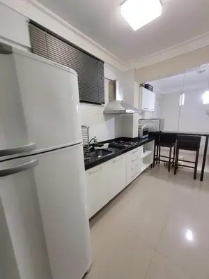 A cozinha ou kitchenette de Apartamento Summer Beach Bombas