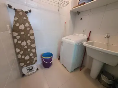Uma casa de banho em Apartamento Summer Beach Bombas