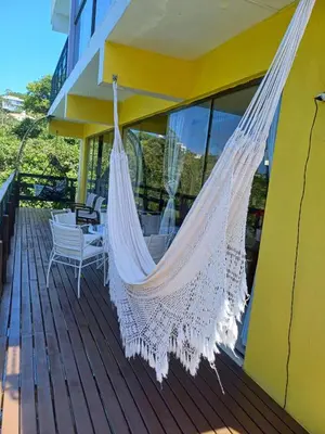 Uma varanda ou terraço em Suíte Pachamama
