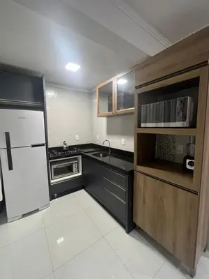 A cozinha ou kitchenette de RECANTO RESIDENCIAL MARISCAL APT03