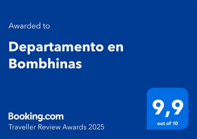 Um certificado, prémio, placa ou documento mostrado em Departamento en Bombhinas