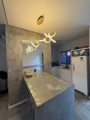 A cozinha ou kitchenette de Loft proximo a diversas praias