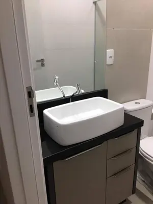A planta de Casa de praia em Bombinhas