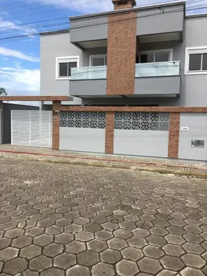 A planta de Casa de praia em Bombinhas