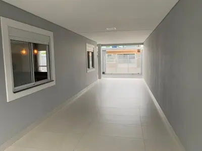 A planta de Casa de praia em Bombinhas