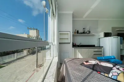 A cozinha ou kitchenette de Residencial Florida II 150 mts do Mar