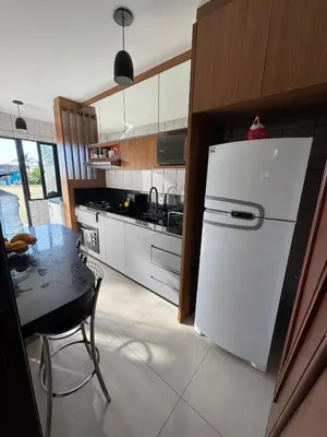 A planta de Apartamento Bombas, 50m da praia